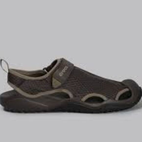 CROCS MEN SWIFTWATER LILEE MESH DECK SANDALS - Picture 4 of 16